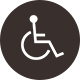 图标：无障碍轮椅